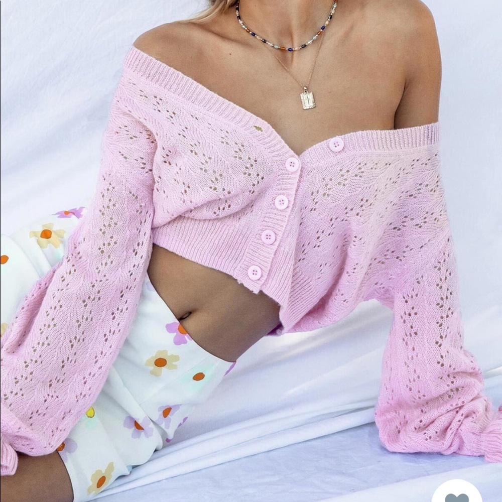 Princess Polly Pink Cardigan 💗